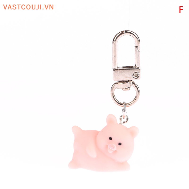 Móc Khóa Hình Heo Hồng Đáng Yêu Xinh Xắn