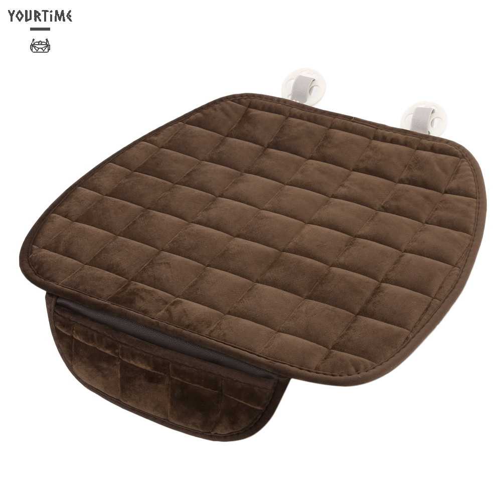 Vỏ Bọc Đệm Ghế Ngồi Xe Hơi Bằng Vải Bông Giữ Ấm Mùa Đông Chống