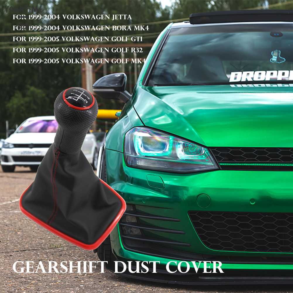 Vỏ Bọc Núm Gạt Cần Số Cho Xe VW Jetta / Bora Mk4 / Golf GTi / Golf R32 / Golf Mk4