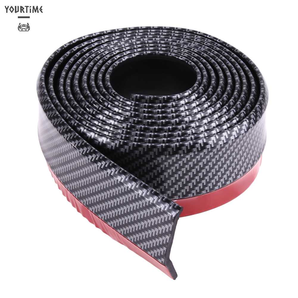 Dải Cao Su Mềm Đen Bọc Cản Trước Xe Hơi Chống Va Chạm