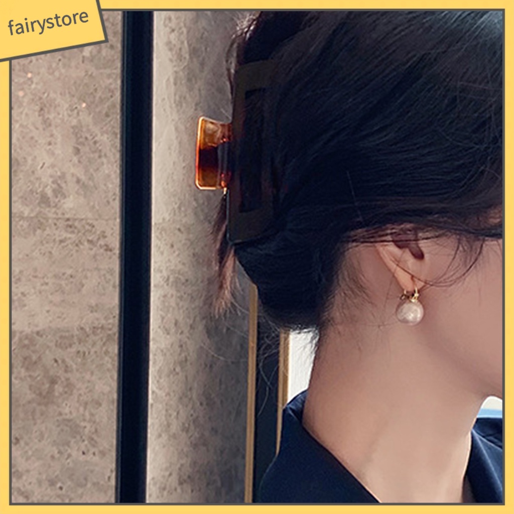 [FRO] 1 Đôi Bông Tai Đính Ngọc Trai Giả Tinh Tế Bắt Mắt Thích Hợp Cho Hoạt Động Ngoài Trời