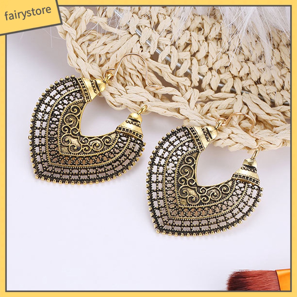 Bông Tai Bằng Hợp Kim Phong Cách Bohemian Thời Trang Cho Nữ