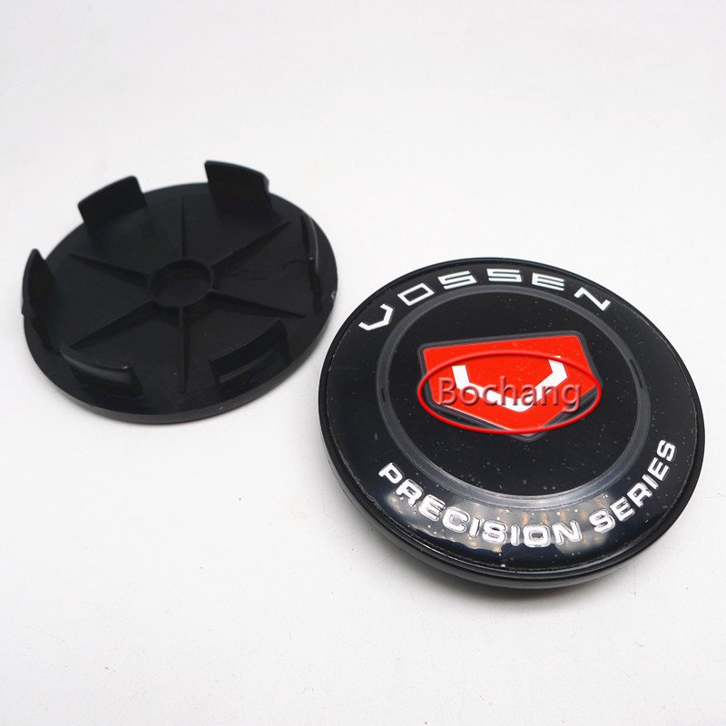 Set 4 Nắp Đậy Trục Bánh Xe Hơi VOSSEN 68mm 62mm Chống Bụi