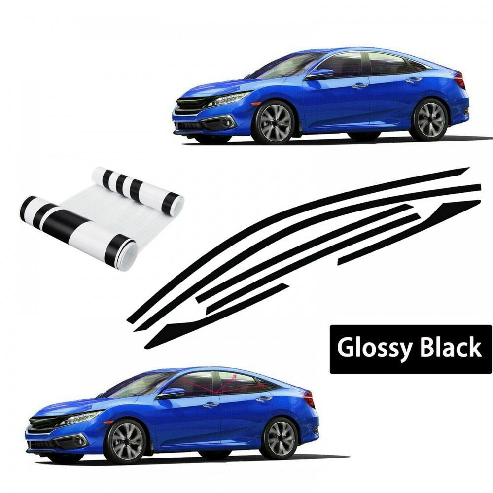 Sticker Dán Trang Trí Xe Hơi Honda Civic 10th Gen 2016-2019 4dr Sedan Chất Lượng Cao