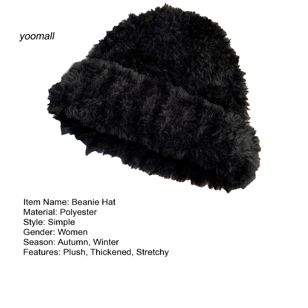 Mũ beanie Trùm Tai Giữ Ấm Màu Sắc Nhã Nhặn Thời Trang