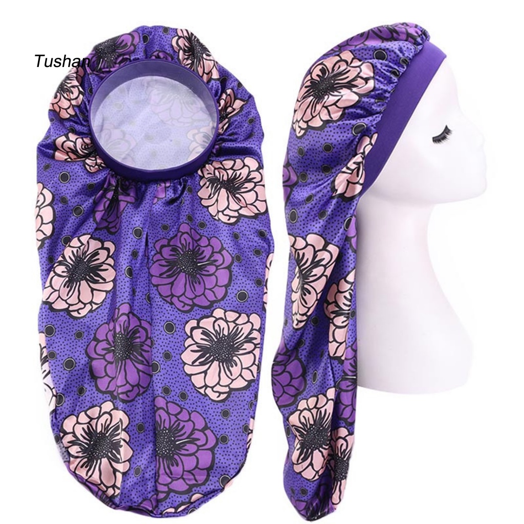 Dây Cột Tóc Co Giãn Màu Sắc Tươi Sáng Phong Cách Châu Phi