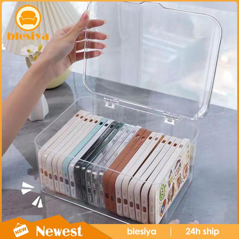 Hộp Đựng Đồ Dùng Trong Suốt Siêu Bền Tiện Dụng Cho Nhà Tắm