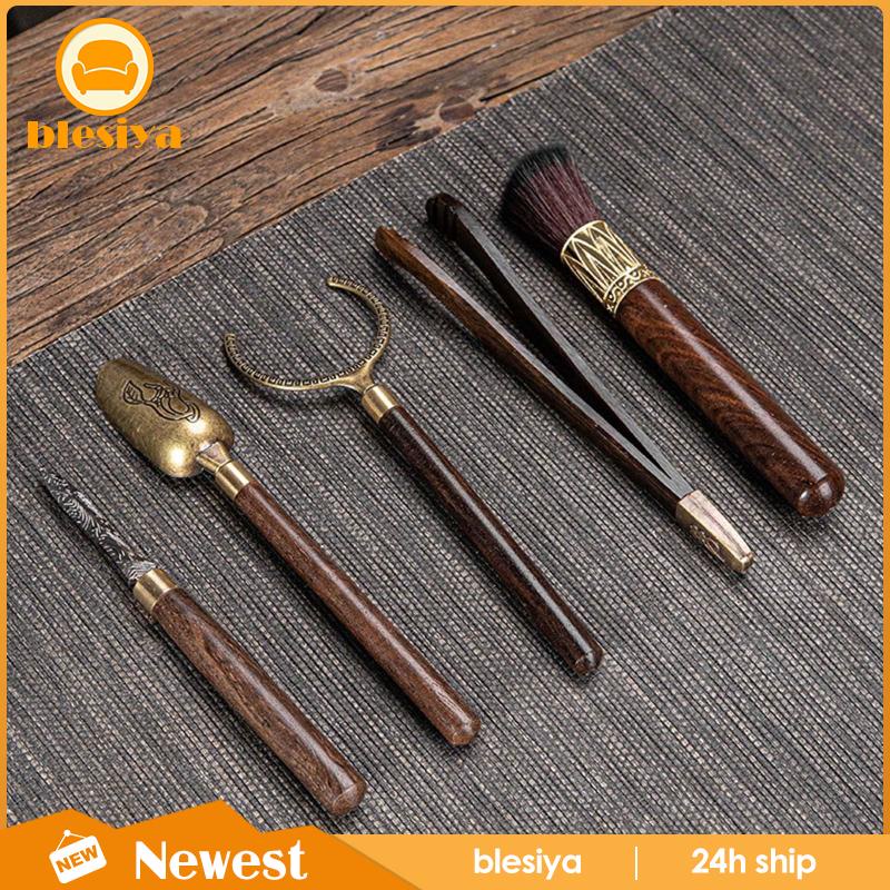 Bộ 5 Dụng Cụ Kẹp Pha Trà Kung fu