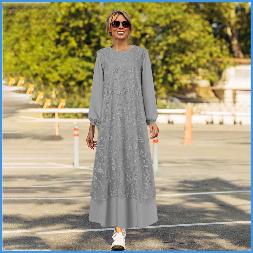 Đầm Ren Dài Rộng Đẹp Phù Hợp Làm Quà Giáng Sinh Cho Nữ Trong Tuần Mua Sắm luvn