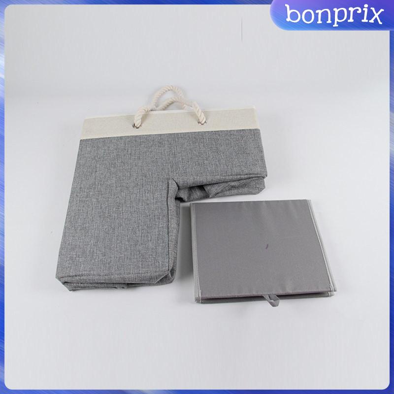 [Bon] Giỏ Đựng Đồ Hình Chữ L Có Tay Cầm Và Cầu Thang Gấp Gọn Trang Trí Đường Đi