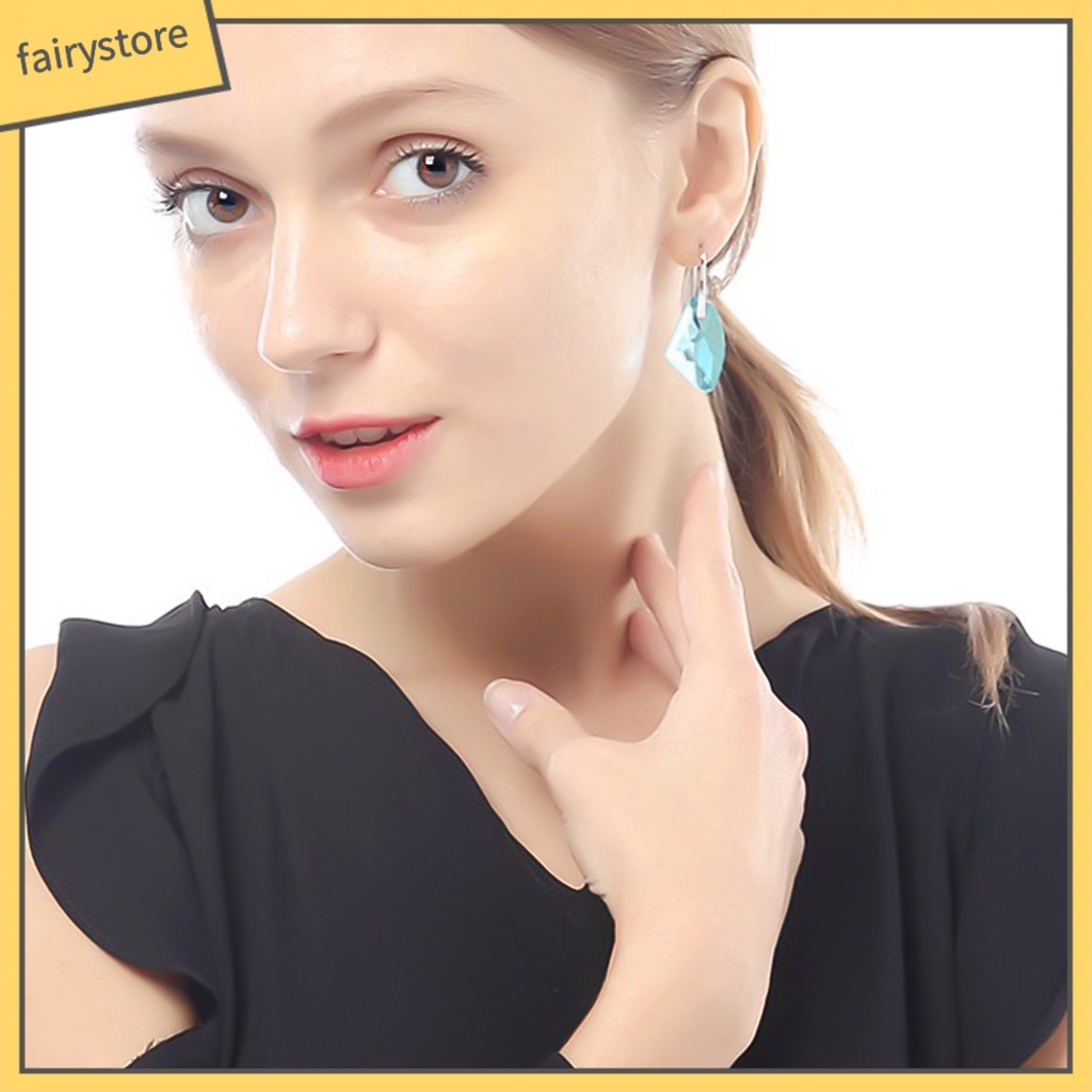 Bông Tai Đính Đá Thời Trang Dự Tiệc Cho Nữ