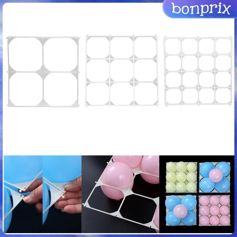 Khung Lưới Treo Bong Bóng 4 Ngăn Trang Trí Tiệc Hóa Trang