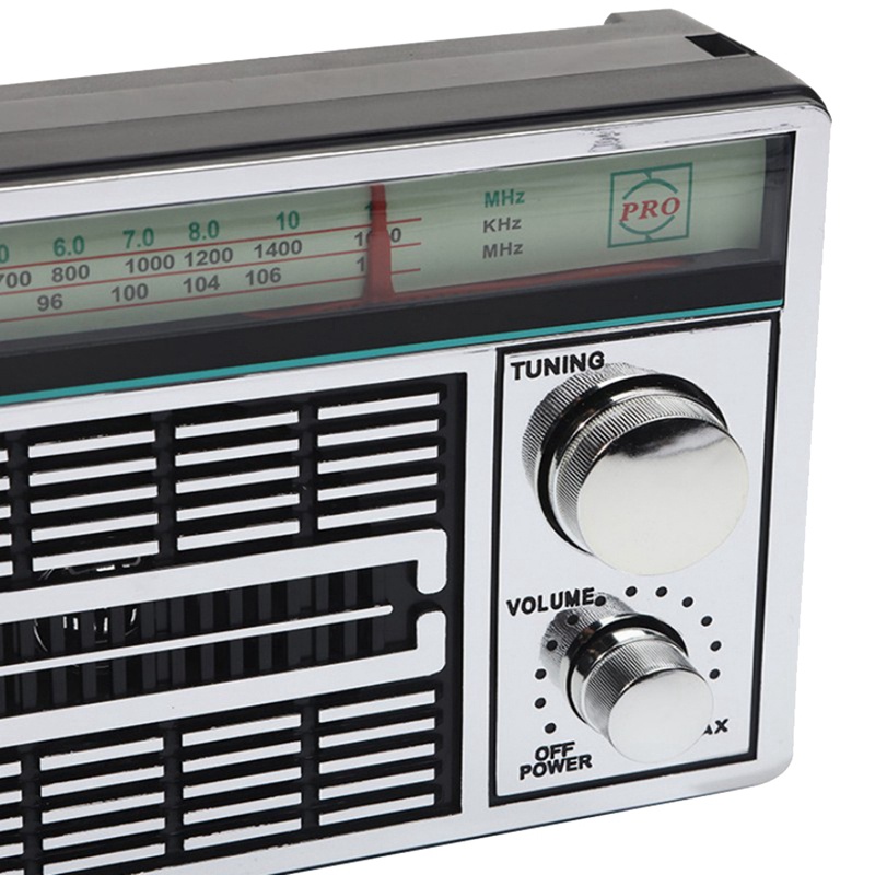 Radio AM / FM / SW BAIJIALI 1 Cái Với Núm Điều Chỉnh Được