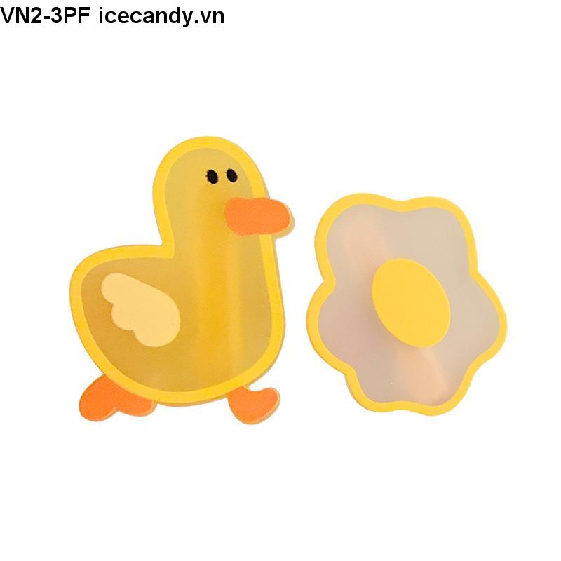 🥟ice🥟Kẹp Tóc Hình Chú Vịt Vàng Nhỏ Nhắn Dễ Thương Cho Bé Gái