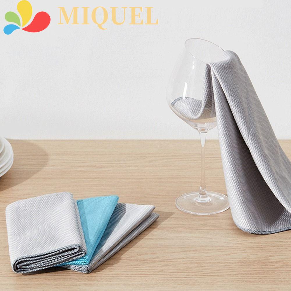 Khăn Lau Chén Dĩa / Kính Bằng Sợi Micro Cỡ Lớn Không Cần Khoan Lỗ