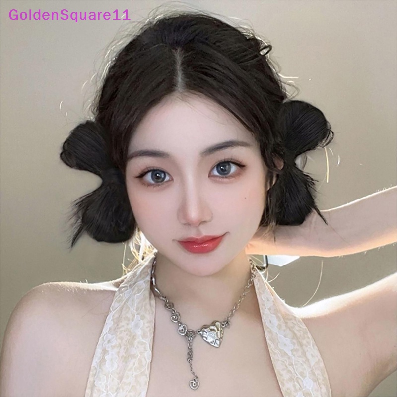 Set 1 / 2 Kẹp Tóc Giả Thắt Nơ Phong Cách Cổ Điển Thanh Lịch Dành Cho Nữ