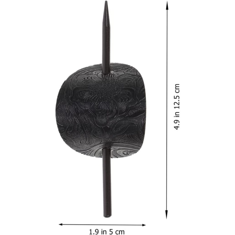 Kẹp Tóc Có Giá Đỡ 5in Phong Cách Cổ Điển Dành Cho Nữ