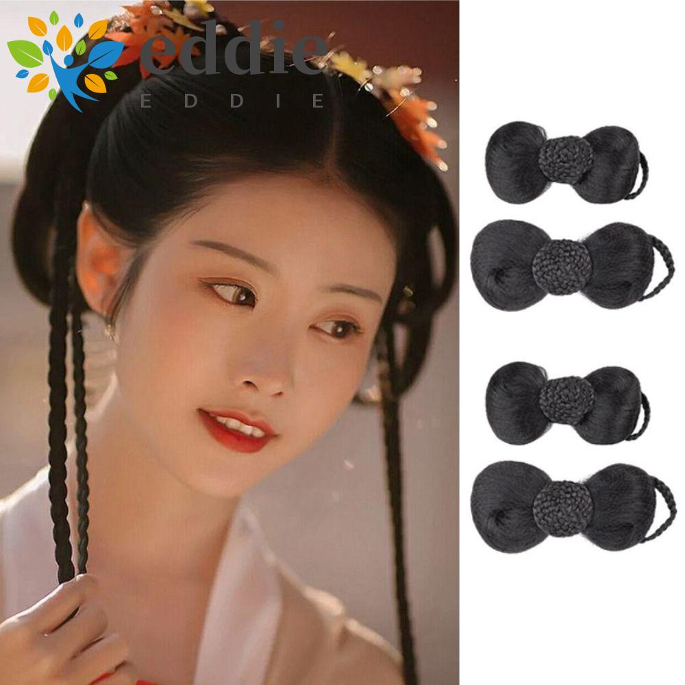 Búi Tóc Giả Màu Đen Tự Nhiên 26 Kiểu Dáng Công Chúa Cổ Điển Dùng Để Hóa Trang