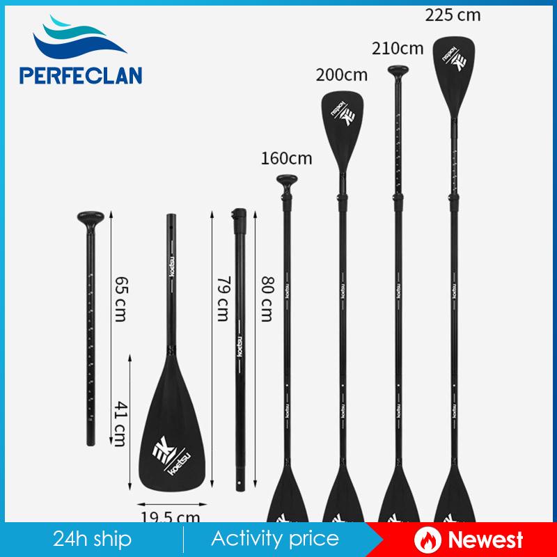 Mái Chèo Thuyền Kayak Trục Nhôm Bền Bỉ Nhỏ Gọn