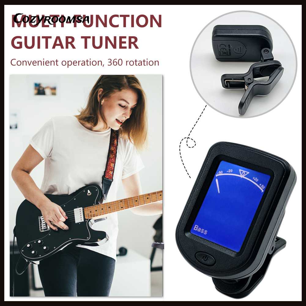 Kẹp ChỉNh ĐàN Guitar Xoay 360 Độ Cho NgườI Bắt ĐiệN