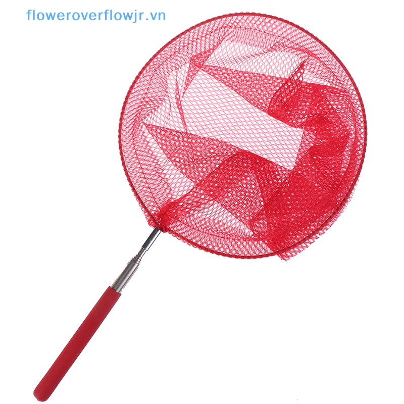 Vợt Lưới Bắt Cá Hình Tròn Có Thể Thu Gọn Tiện Dụng