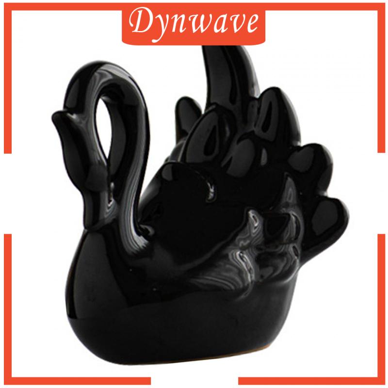 Mô Hình Thiên Nga Bằng Gốm Trang Trí Phòng Khách / Văn Phòng