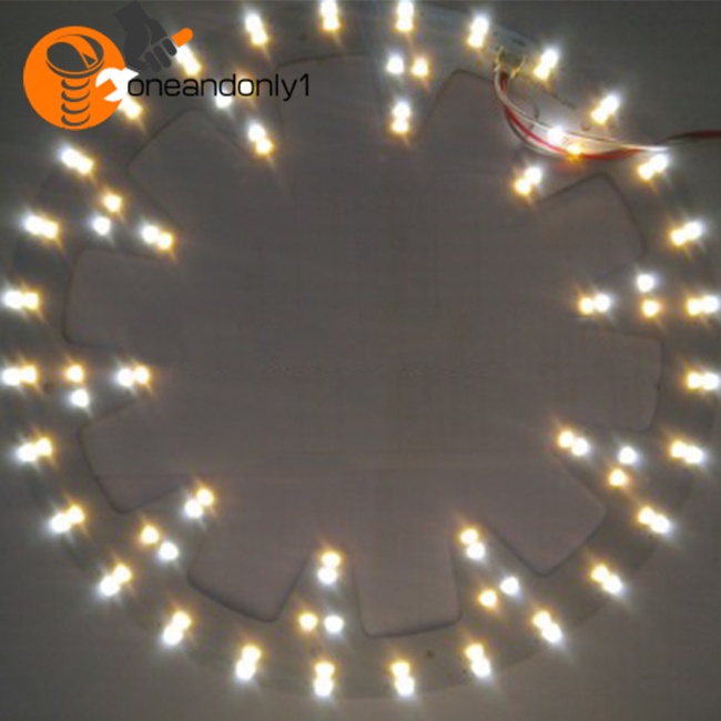 Đèn LED Gắn Trần Đường Kính 10.82in 24W 96 LEDs 5730 SMD Ánh Sáng Trắng Ấm Mềm Mại