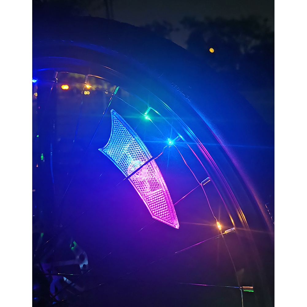 HOT WHEELS Hàng Mới Về Mới Dây Đèn Led Trang Trí Bánh Xe Đạp