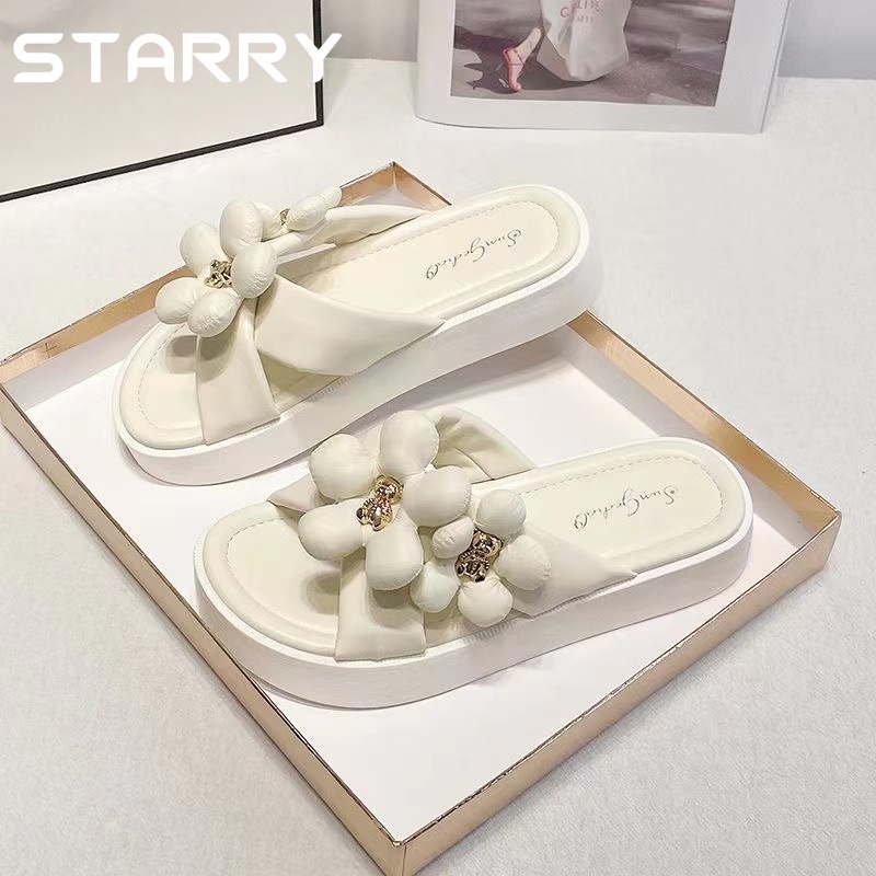 STARRY sandal nữ dép quai hậu nữ sandal dép nữ đế cao 2023NEW 060712