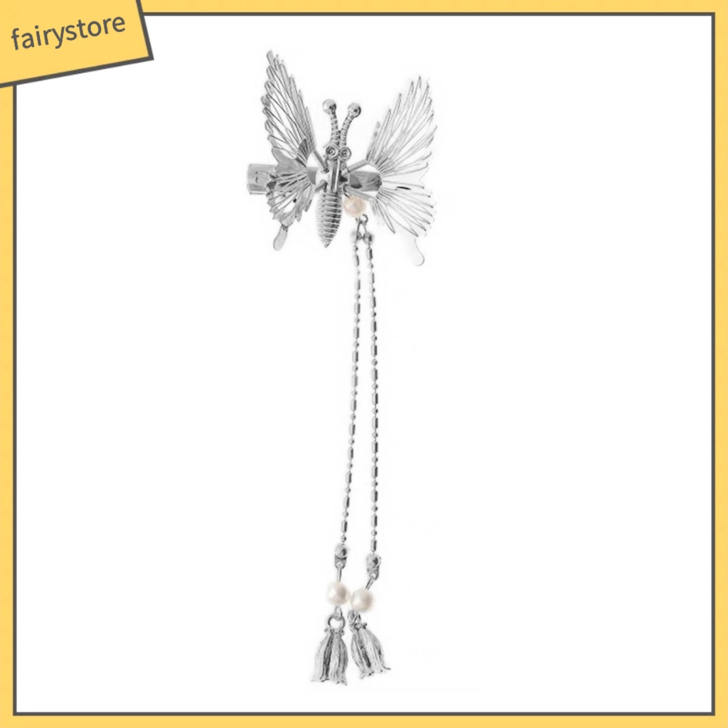 Kẹp Tóc Hình Bướm Rỗng Sống Động Trang Trí Cho Nữ