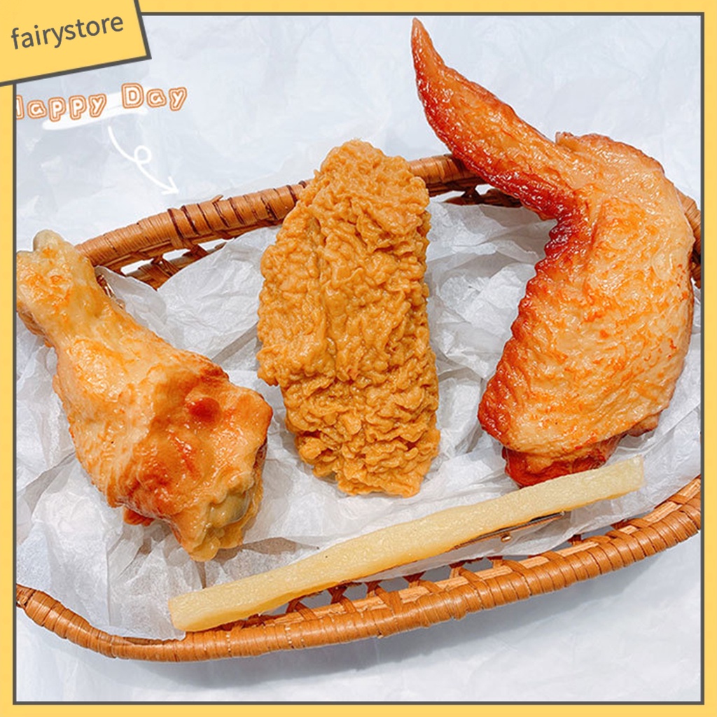 Kẹp Tóc Chống Biến Dạng Hình Thức Ăn Bằng Nhựa Cho Nữ