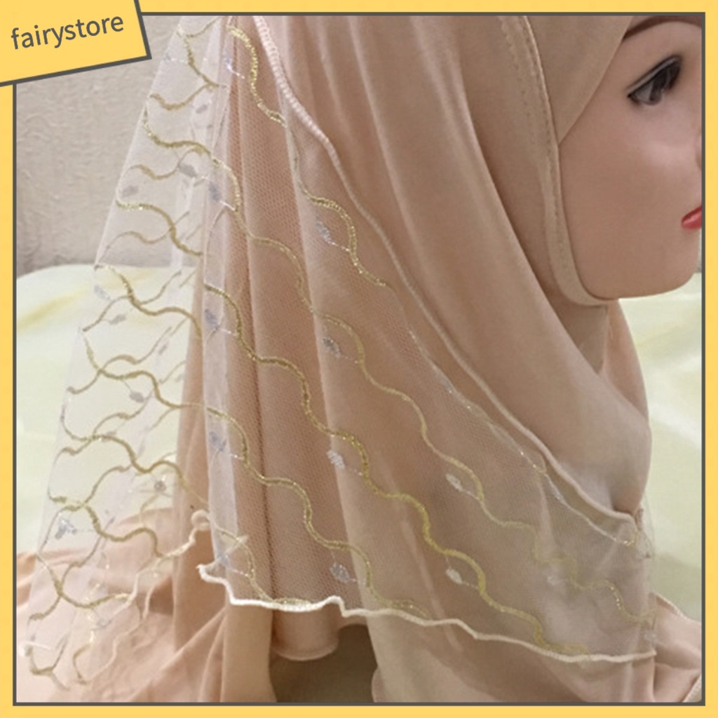 [FRO] Khăn Quàng Cổ Trẻ Em Hình Sóng Không Dễ Biến Dạng Lưới Quấn Đầu Chơi