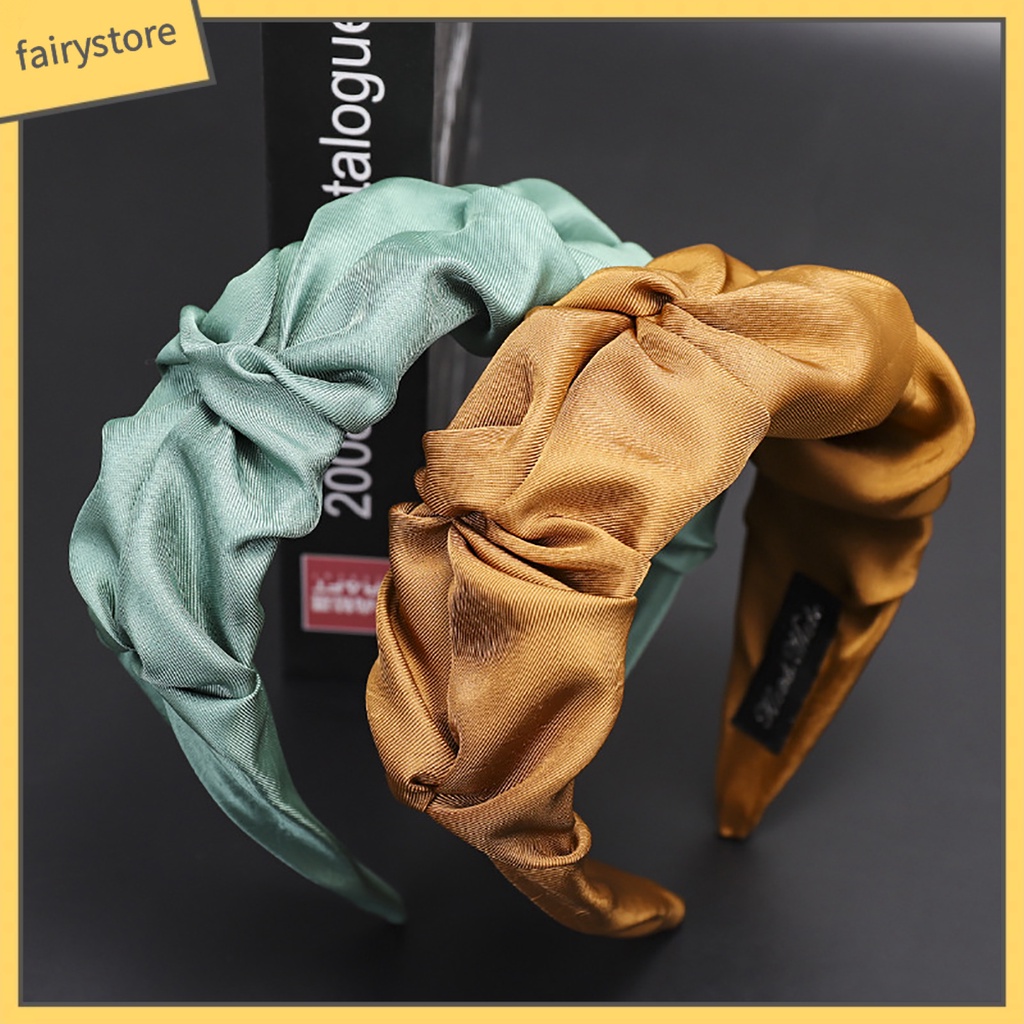 Cài Tóc Trơn Màu Chống Trượt Bản Rộng Dùng Hàng Ngày