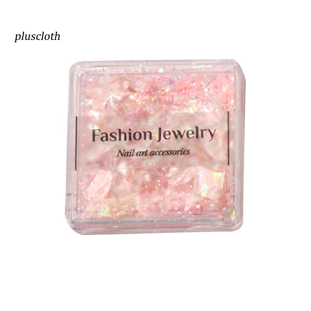 1 Hộp Sequin Lấp Lánh Siêu Mỏng Trang Trí Móng Nghệ Thuật DIY