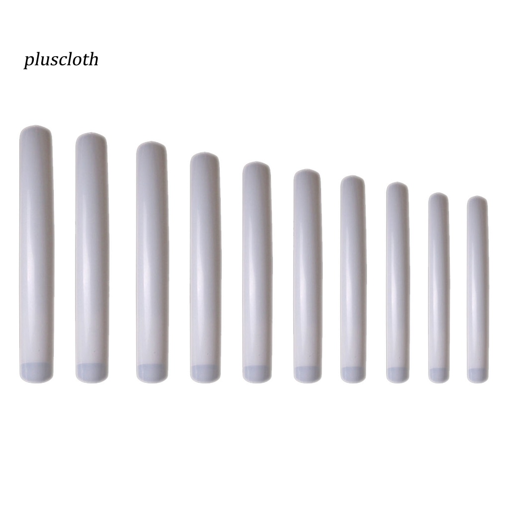 Set 10 Phụ Kiện Trang Trí Móng Tay Siêu Dài Hình Chữ V