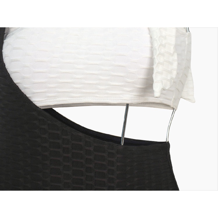 Mới Bikini Một Mảnh Hở Lưng Phối Màu Tương Phản Gợi Cảm Cho Nữ