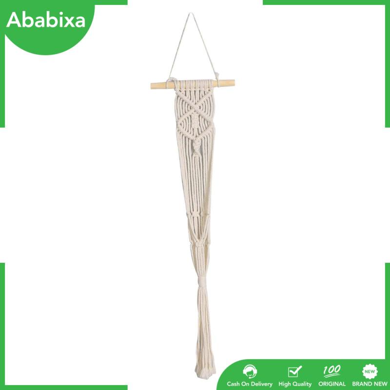 Giá Đỡ Chậu Hoa Dạng Treo Bện Tua Rua Phong Cách Bohemian Trang Trí Ban Công / Nhà Ở