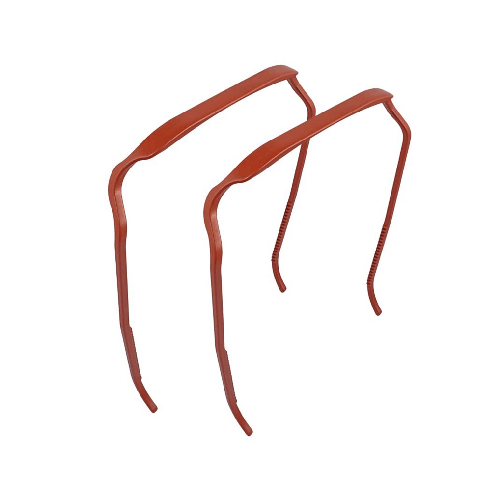 2pcs Home Accessories Men Women Invisible Hoop Indoor Outdoor Fixing Tool PP Plastic Large Medium Translucent Headbands