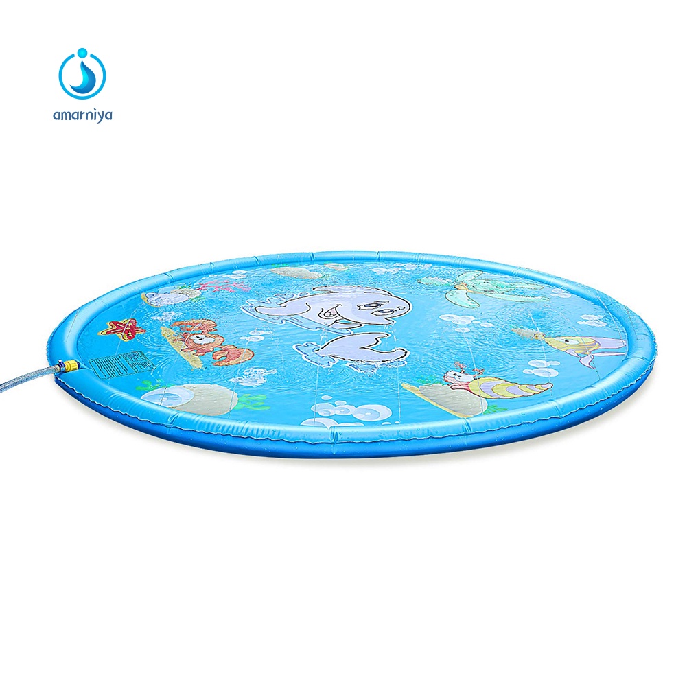 Thảm Bơm Hơi Phun Nước Dành Cho Trẻ Em Chơi Khi Đi Biển Mùa Hè