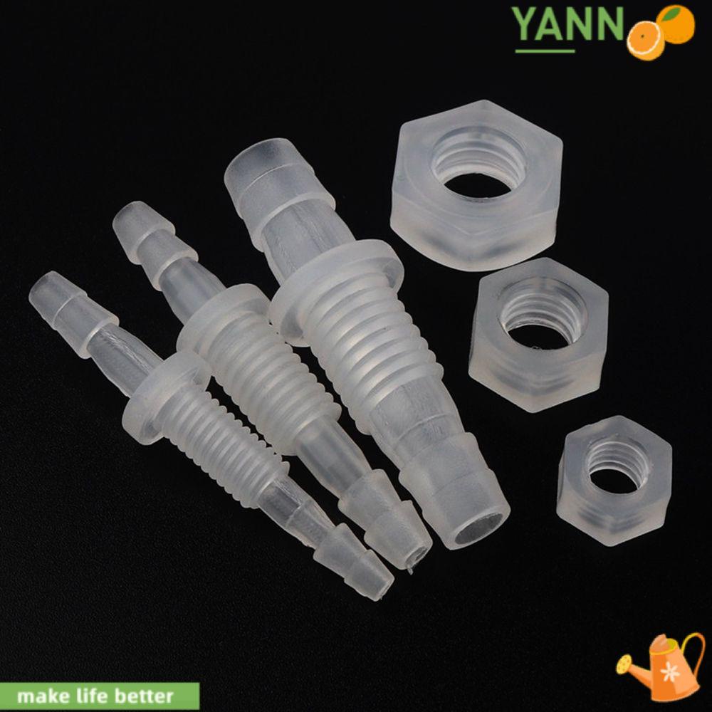 1 Đầu Nối Thẳng Ống Bơm Khí Bằng Nhựa PP Tiện Dụng