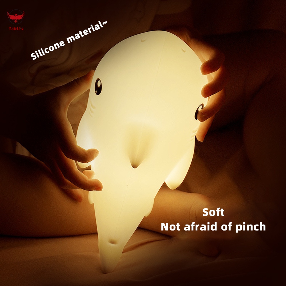 Đèn Ngủ LED Bằng Silicon Hình Dễ Thương Độc Đáo Trang Trí Phòng Khách / Phòng Ngủ Cho Bé