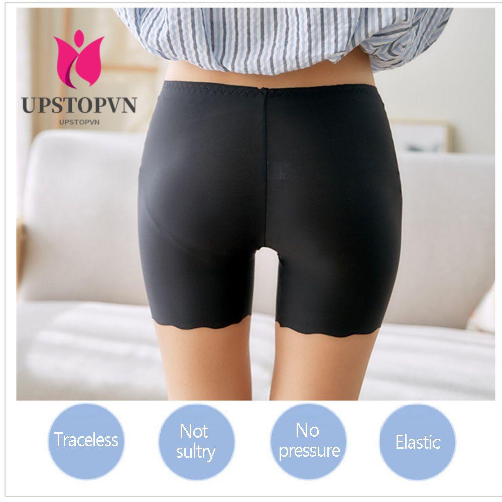 Quần Lót An Toàn Lưng Cao Không Lộ Viền Chống Chảy Xệ Cho Nữ