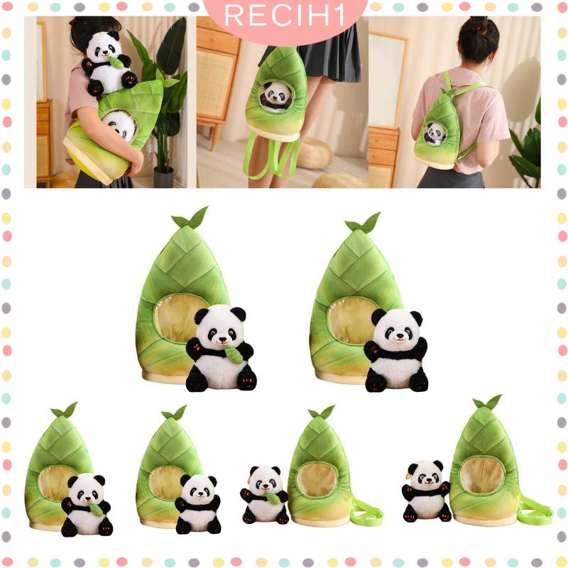 Đồ chơi nhồi bông Hình Gấu Trúc Dễ Thương Trang Trí Phòng Khách