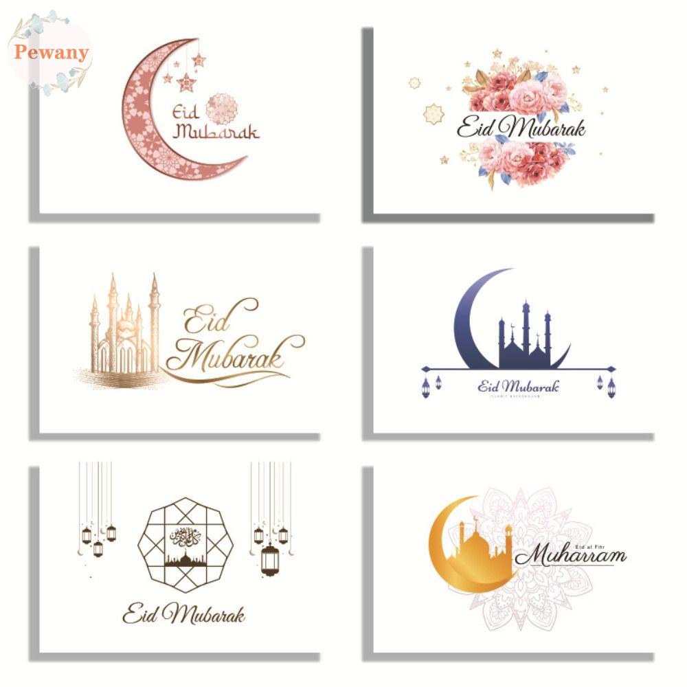 Set 24 Thiệp Bài Eid Mubarak Và Ngôi Sao Phong Thủy