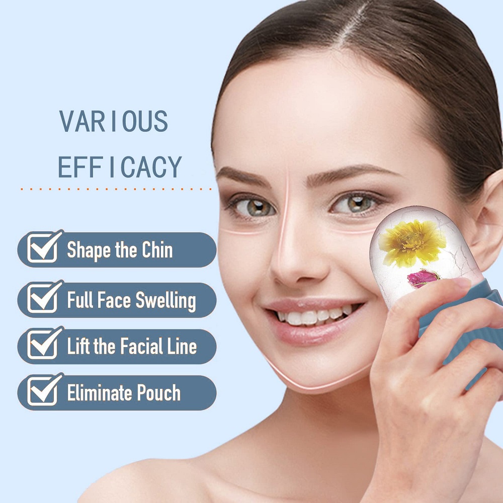 Đắp Mặt Đá Lưới Phù Massage Mặt Đá Lưới Chăm Sóc Da Mặt Khuôn Đá JULYSTAR