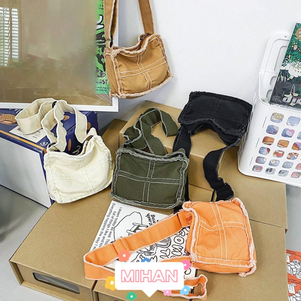 Túi Đeo Chéo Vai Bằng Vải Canvas MIHAN1 Dành Cho Nữ
