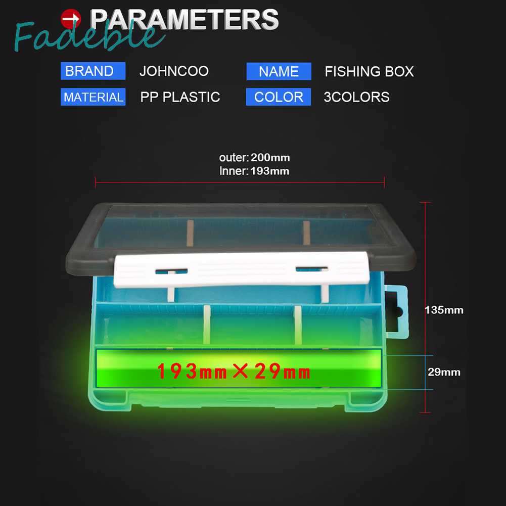 Hộp Đựng Mồi Câu Cá Có Thể Tháo Rời Ốp