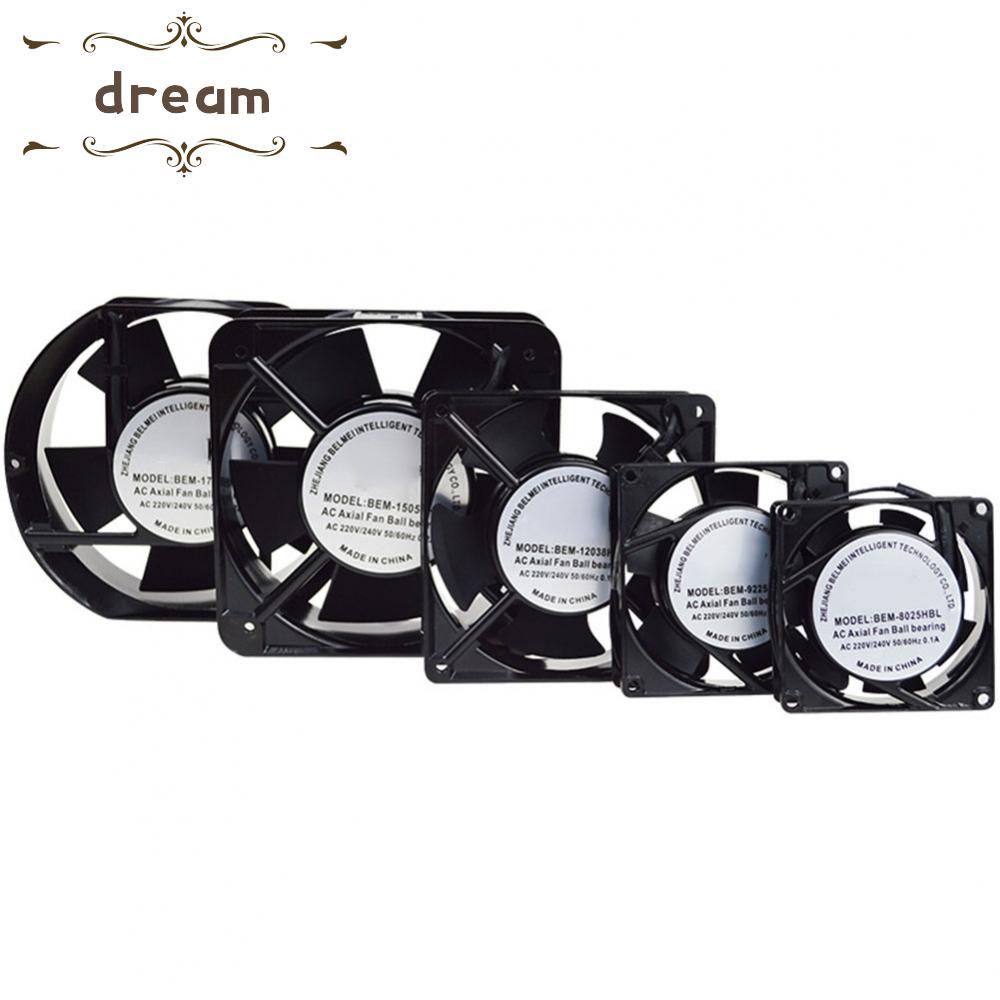 【DREAMLIFE】Silent 80mm 150mm Chassis Fan with Pure Copper Core Coil for Industrial Equipment