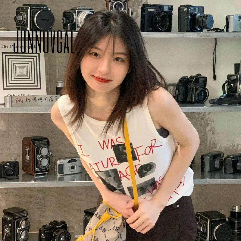 Áo Tank Top Màu Cầu Vồng Thời Trang 2023 Dành Cho Nữ