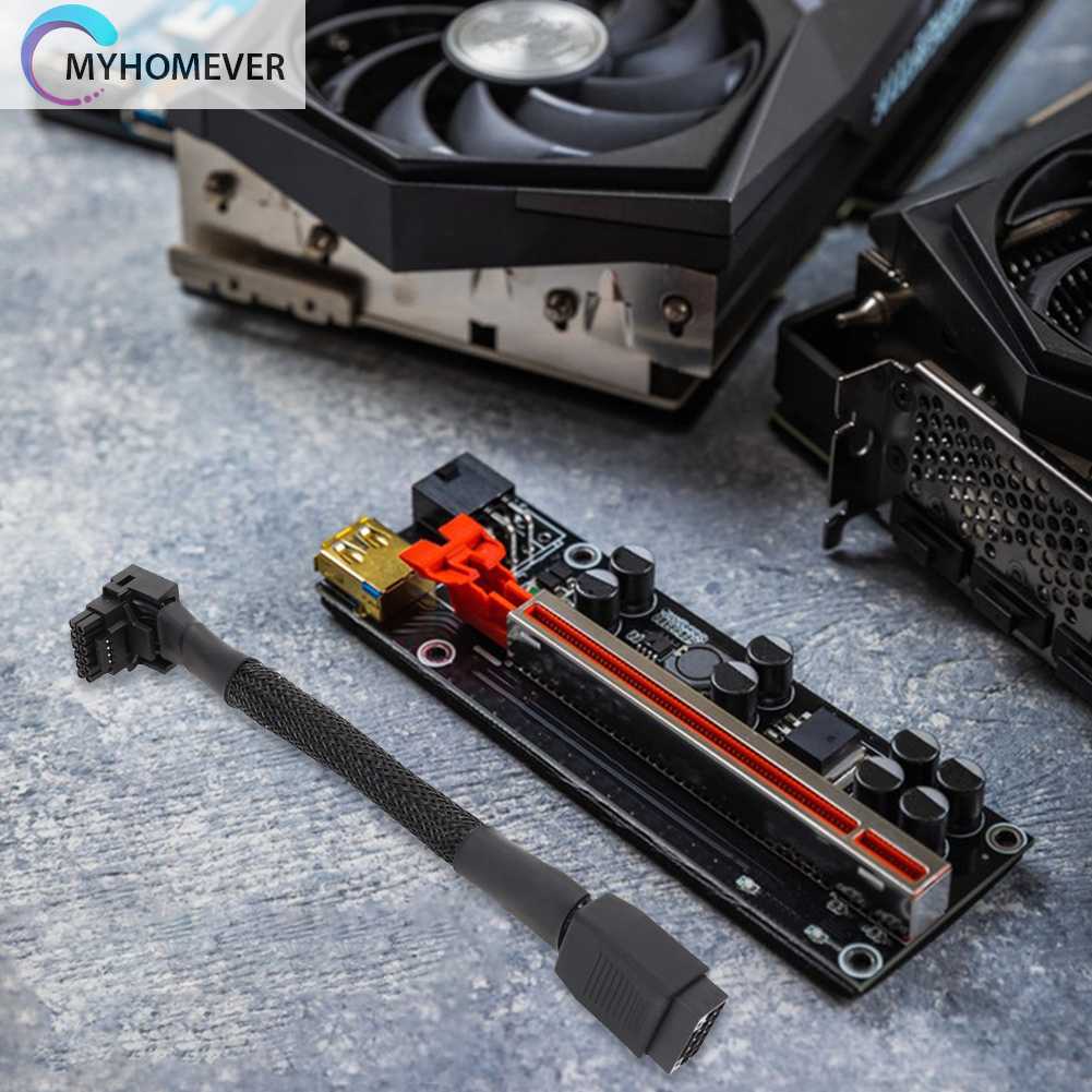 Cáp Nối PCIE5.0 Khuỷu Tay 15cm Cho Card Đồ Họa 16Pin Thẻ